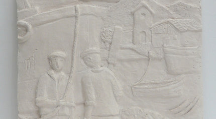 Plaque pêcheurs Pays Basque