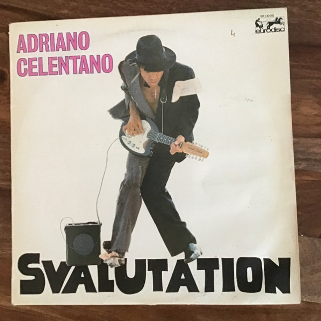 Disque vinyl 33 tours Adriano Celentano Svalutation